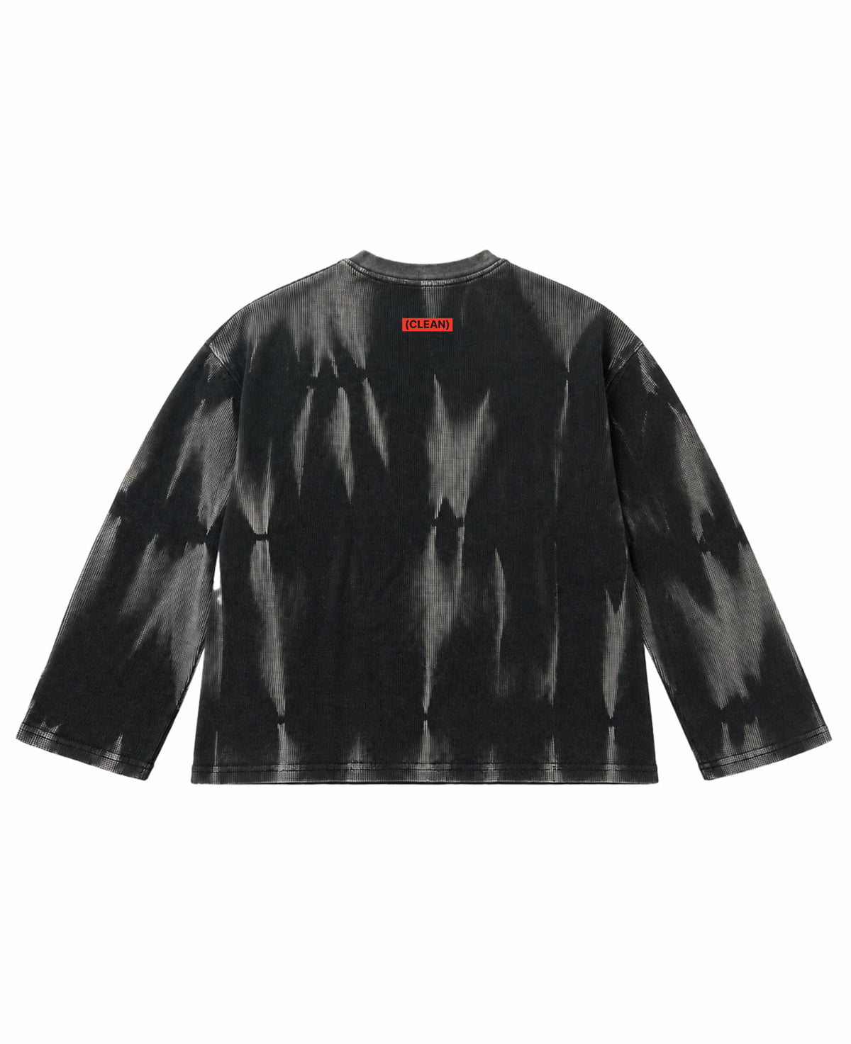 Hammer Wash Waffle Oversized Full-Sleeve Back Design