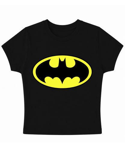 Black Baby Tee Front Design