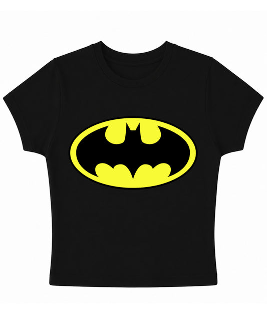 Black Baby Tee Front Design
