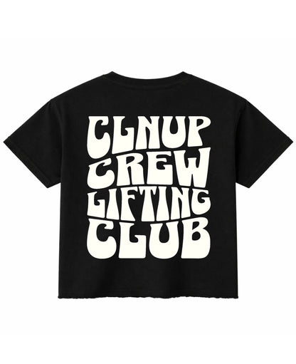 Black Boxy Fit T-shirt Back Design
